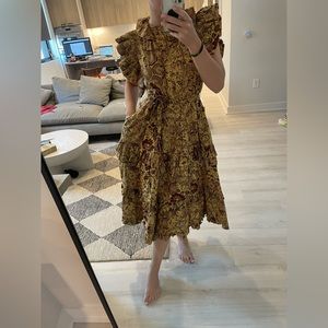 Ulla Johnson Elsie Amber Dress (2)